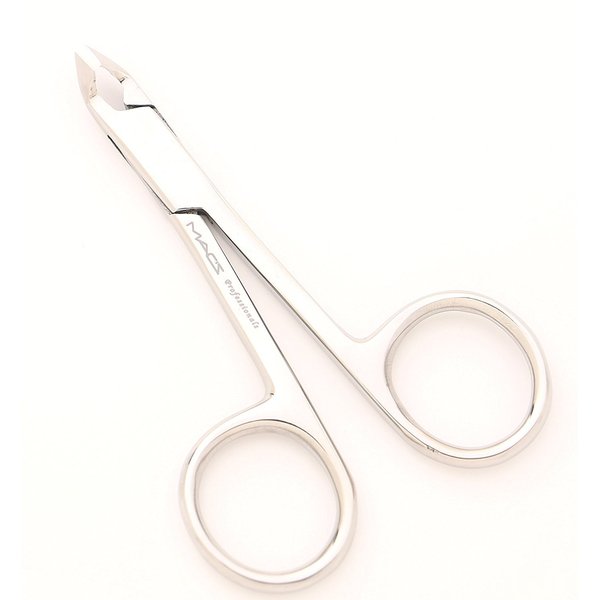 MACS CUTICLE NIPPER SCISSORS STYLE ,Cuticle Clipper, Nail Clipper,With Scissors Style,Mini Clipper/Nipper -Half Jaw Professional Quality,Manicure, Stainless Steel -4-029