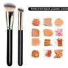 Makeup Brushes DPOLLA Pro Foundation Brush and Flawless Concealer Brush Perfect for Any Look Premium Luxe Hair Contour Brush Perfect for Blending Liquid,Buffing,Cream,Sculpting,Mineral Makeup