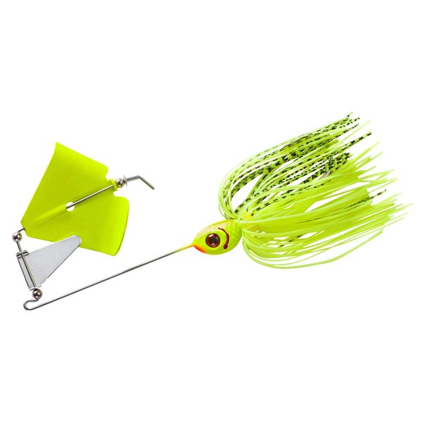 BOOYAH Buzz Buzzbait Bass Fishing Lure, Chartreuse Shad, 1/4 oz