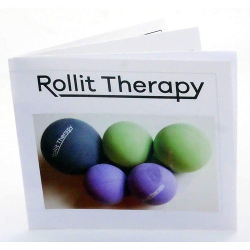 Rollit Therapy Pair of 3.5" (Magnus) Soft Rubber Massage Balls