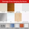 Command Display Ledges, Holds up to 2 lb, Slate, 2 Ledges with 8 Medium Command Strips, Damage Free Hanging Floating Shelf with Adhesive Strips, Personalize Living Room, Bedroom, Kids Room or Office