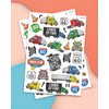 xo, Fetti Truck Car Party Temporary Tattoos - 48 Silver Foil Styles | Truck Birthday Party Supplies, Boys Pick Up Truck Party Favors, Car Temp Tats, Arts and Crafts