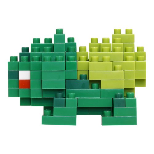 nanoblock - Bulbasaur [Pokémon], Pokémon Series Building Kit (NBPM_003)