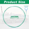 Auto Sunroof Drain Cleaning Tool,118Inch Long Pipe Cleaner for Car,Flexible Tube Cleaning Brush with 2Pcs 7.9inch Cleaning Brush Skinny Pipe Drain Dredge Cleaning Tool for Car Sunroof Wiper Drain Hole