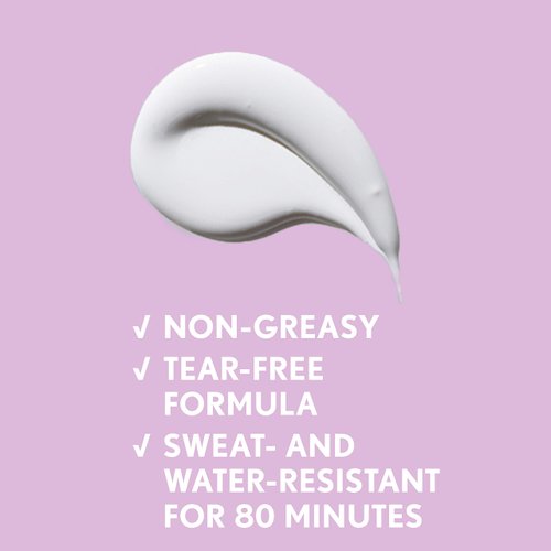 Aveeno Baby Continuous Protection Zinc Oxide Mineral Sunscreen Lotion for Sensitive Skin, Broad Spectrum SPF 50, Tear-Free, Sweat- & Water-Resistant, Paraben-Free, Non-Greasy, 7 fl. oz