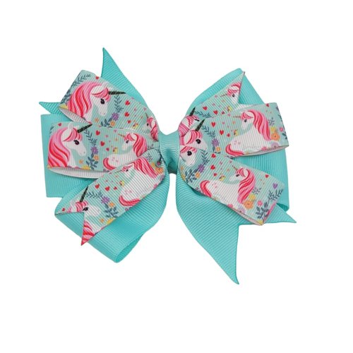 Unicorn Hair Bow