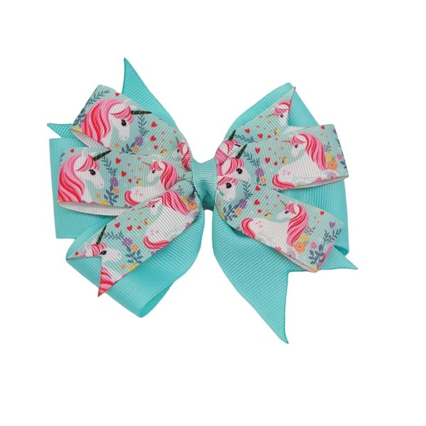 Unicorn Hair Bow