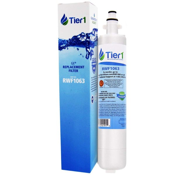 Tier1 RPWF Refrigerator Water Filter | Replacement for GE RPWF (NOT RPWFE), WSG-4, MPF15350, DWF-36, R-3600, OPFG3-RF300, RWF3600A, WD-RPWF, WF277, Fridge Filter