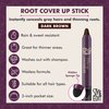 Style Edit Root Touch Up Stick - Instant Concealer for Grays and Roots (Dark Brown)