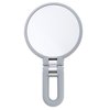 Danielle Magnification Folding Makeup Mirror, Grey, 15X
