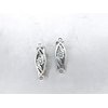 Generic Set of 2 extra tiny small silver metal alligator hair clip for fine thin hair