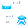 June Sports Wide Frame Kids Swim Goggles 3-15 Year Old Anti Fog UV Protection No Leak Kid Boy Girls Youth Early Teens Competition Tranining Cartoon Multi-Color Pink SG28