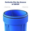 SimPure DB10P and DB20P (Not for DB10/DB20 & DB10C) O Ring Replacements, Seals, Gaskets, Whole House Water Filter Housing Standard BB 10"X4.5", 20"X4.5" (2 Pack)