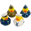 Uniform Armed Forces Rubber Ducks | 12 Pack | Party Favors