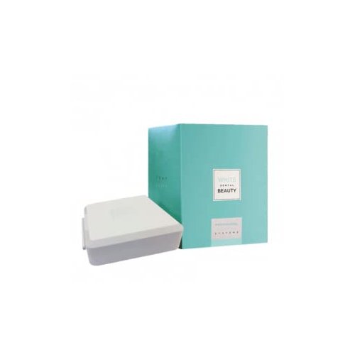White Dental Beauty Teeth Whitening Kit; 4 Syringes of 3 ml Teeth Whitening Gel Powered by NOVON® Technology. Includes Kit, Boil & Bite Whitening Trays, and Case (16% Carbamide Peroxide)