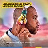 Skullcandy Icon ANC Wireless On-Ear Bluetooth Headphones, Active Noise Cancelling, Up to 60 Hours Battery, Sweat Water Resistant, Foldable and Durable, Microphone - All Love