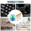 SINGARO Car Cleaning Kit, Universal Car Interior Cleaning Gel and Detailing Brush, Car Putty with 2 Soft Brush Accessories, Car Slime and Dust Brush, Cleaner Gifts for Men Women