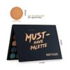 35 Colors Makeup Eyeshadow Palette Smoky Eye Shadow Palette Matte Shimmer Glitter Pigment Pressed Makeup Palette Waterproof Professional Long Lasting Charming Metallic Cosmetics Eye Shadow Palette