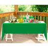Oudain 162 Pcs Italian Dinner Party Decorations 2 Italian Flag Rectangular Tablecloth Mexican Flag Decorations Italian Themed Tableware Red White and Green Party Decorations Italian Dinner Plates Set