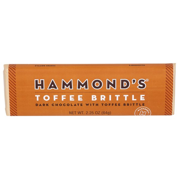 Hammond's Candies Chocolate Bar Toffee Brittle