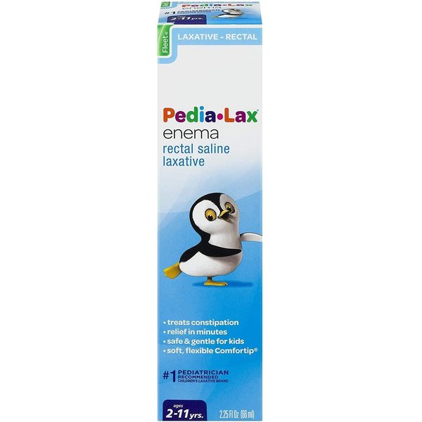 Pedia-lax Fleet Enema Children 2.25oz (Pack 4) by Pedia-Lax