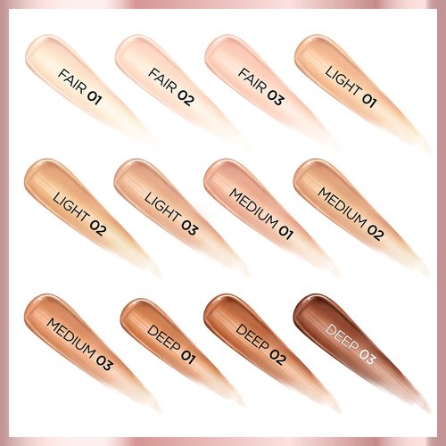 L'Oreal Paris Skin Paradise Water-infused Tinted Moisturizer with Broad Spectrum SPF 19 sunscreen lightweight, natural coverage up to 24h hydration for a fresh, glowing complexion, Deep 02, 1 fl oz