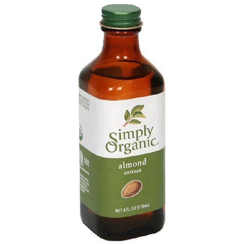 Simply Organic Almond Extract, Certified Organic | 4 oz | Pack of 3