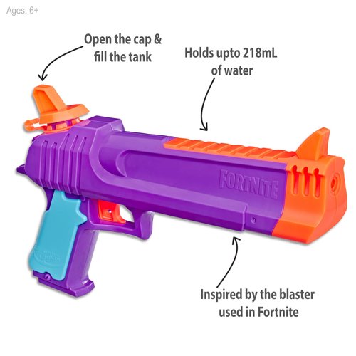 NERF Fortnite HC-E Super Soaker Toy Water Blaster
