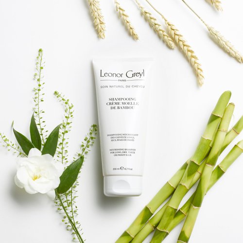 Bamboo Extract Cream Shampoo by Leonor Greyl Paris - Shampooing Creme Moelle de Bambou - Hydrating Shampoo For Long, Dry, Or Frizzy Hair - Natural Anti-Frizz Shampoo (6.7 Fl Oz)