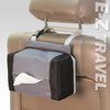 FH Group E-Z Travel Napkin Tissue Dispenser Holder Fits Most Cars, SUVs, Trucks, and Vans Gray