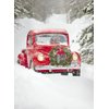 Avanti Christmas Cards, Old Fashioned Truck, 10 Count