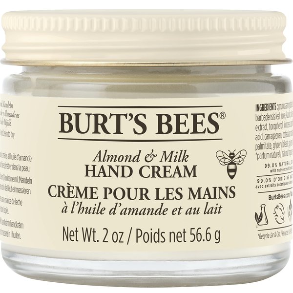 Burt's Bees Almond & Milk Hand Cream, 2 Oz