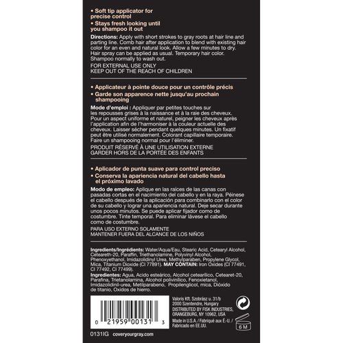 Cover Your Gray Root Touch-Up - Black (Pack of 3)