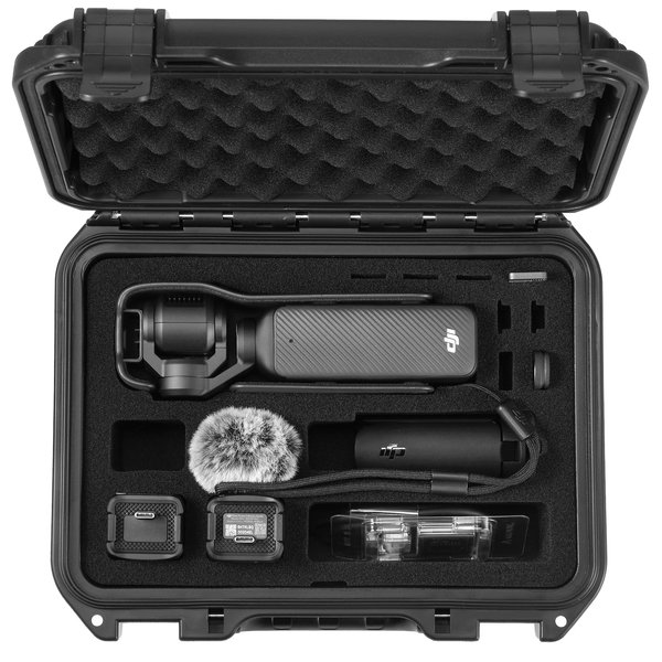 Migitec Waterproof Hard Carrying Case for DJI Osmo Pocket 3 Creator Combo/Power Expansion Combo, Portable Protective Travel case for Pocket 3 and Accessories