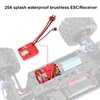 HAIBOXING 1/18TH Scale RC Cars Spare Parts Waterproof Brushless ESC/Receiver Apply to 18859A (M1906)