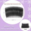 WUODHTW 2Pcs Hair Bun Invisible False Hair Clip Bump Up Comb Clip Bun Hair Fluffy Hair Pad Women Thinning Hair Accessories