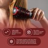 Ion Infused Ceramic Round Brush | Salon Quality Brush for Blow Drying | Fixes Dry or Damaged Hair | 2.5” Roller Brush for Wet & Dry Hair by TheSalonGuy