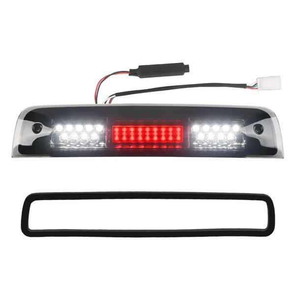 RAVSOFT LED 3rd Third Brake Light Smoked Lens with Seal Gakset For 2009-2018 Dodge Ram 1500 2500 3500 High Mount Stop Lamp Assembly