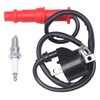 BH-Motor New Ignition Coil & Spark Plug For Polaris Sportsman 500 Magnum 425 Magnum 500 Scrambler 500 Xpedition 425 Replace # 3085228 3085227