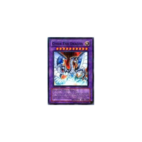 Yu-Gi-Oh! - Cyber End Dragon (MF02-EN003) - Mattel Action Figure Series 2 - Promo Edition - Parallel Rare