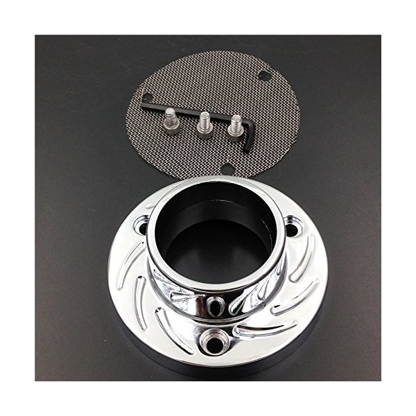 XKMT-Exhaust Tip Muffler Power Compatible With Artic Cat Dvx400 Kawasaki Kfx400 Suzuki Lt-Z400 Chromed [B00YWCAKWU]