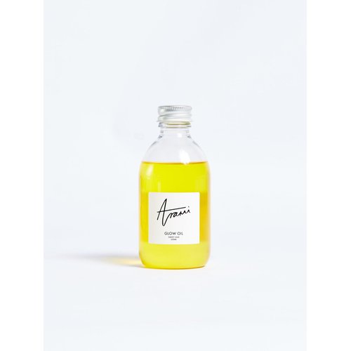 Arami Essentials Glow Oil | Multipurpose, Nutrient-Rich Face, Body & Hair Oil | Contains Shea Oil, Moisturizes, Strengthens, Combats Scars & Blemishes, Brightening, Anti-Aging, Vegan, Cruelty-Free