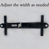 Battery Hold Down Tray Kit, Storage Battery Holder,Corrosion-Resistant Steel Adjustable Bracket Clamp for Boat, Car, Marine