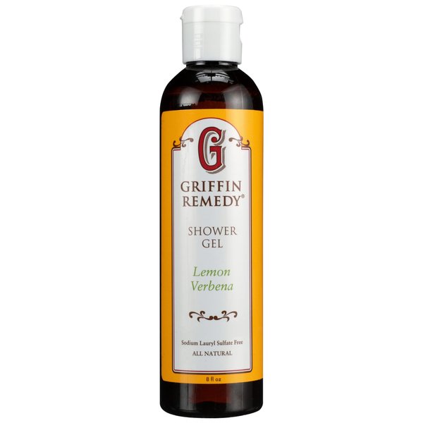 GRIFFIN REMEDY Lemon Verbena Msm Shower Gel, 8 FZ