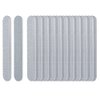 ForPro Professional Collection Mini Foam Board, Zebra, 100/180 Grit, Double-Sided Manicure Nail File, 3.5” L x .5” W, 50-Count