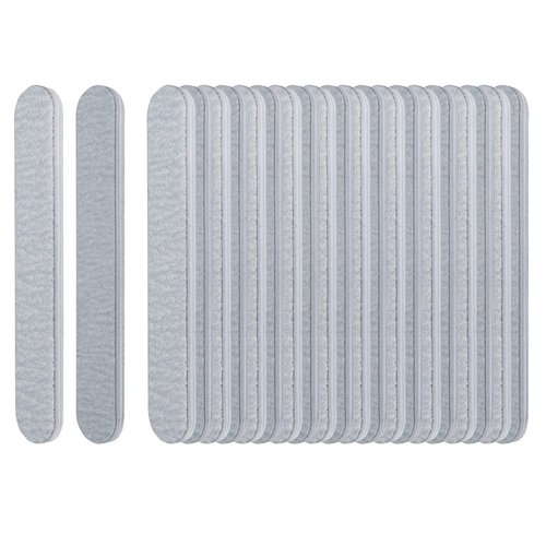 ForPro Professional Collection Mini Foam Board, Zebra, 100/180 Grit, Double-Sided Manicure Nail File, 3.5” L x .5” W, 50-Count