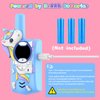 Unicorn Kids Walkie Talkies Rechargeable, 2 Miles Range 3 Channels 2 Way Radio, Birthday Gifts for Boys Girls,Family Games Outdoor Hiking Camping,3-12 Years Old Toys (Blue)