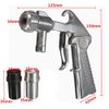 Jewboer Sand Blaster Gun,Sandblasting Sandblaster Gun Kit for Sandblast Blast Cabinet with Ceramic Nozzles