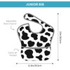 Qwalnely Cow Print Baby Stuff 2Packs Baby Bibs for 3-24 Months Waterproof Washable Fabric for Boys Girls Stuff, Newborn Toddler Bibs