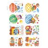DECOWALL DS-8006P8024 Animal Train and Hot Air Balloons Kids Wall Stickers Wall Decals Peel and Stick Removable Wall Stickers for Kids Nursery Bedroom Living Room (Small) décor